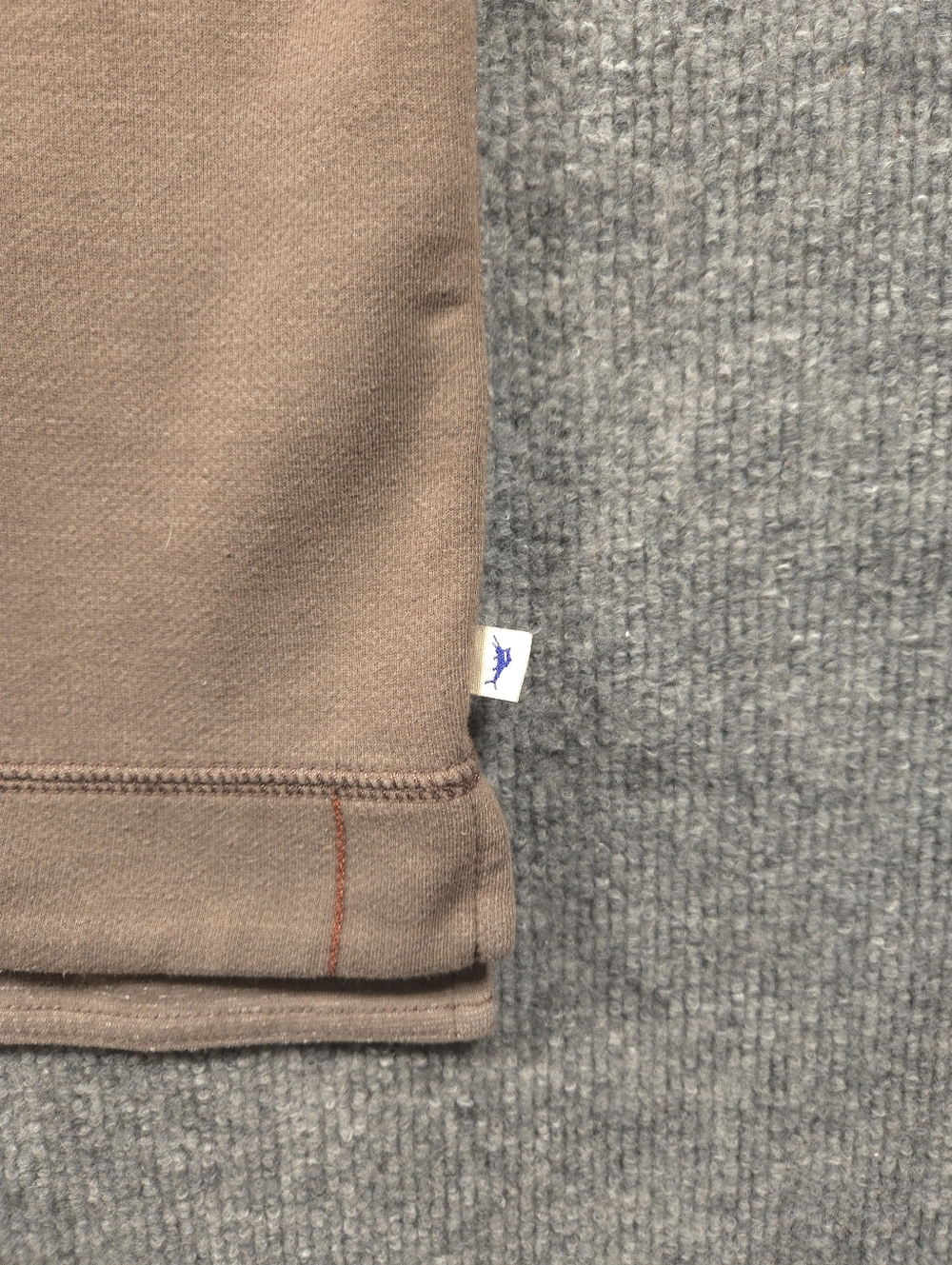 Tommy Bahama Mens XL Brown Abaco Pullover Sweatshirt Long Sleeve Cotton - Picture 4 of 11